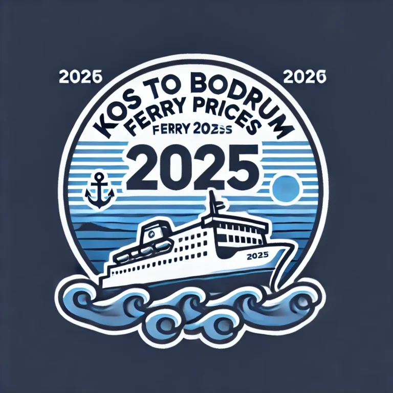 Kos to Bodrum Ferry Prices for 2025