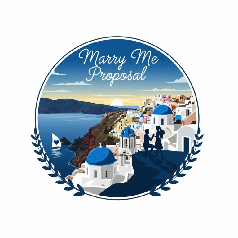 Marry Me Proposal in Greek Islands