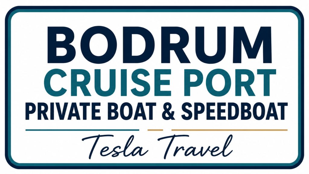 Bodrum Cruise Port welcomes international cruise ships to the heart of Bodrum, offering stunning views of Bodrum Castle, the marina, luxury yachts, and the turquoise Aegean Sea.