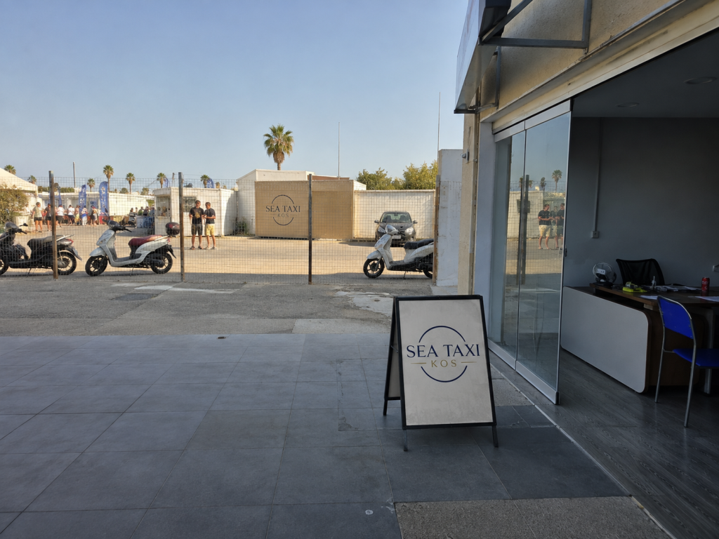 Sea Taxi Kos Office – Private boat transfers and speedboat services in Kos, Greece