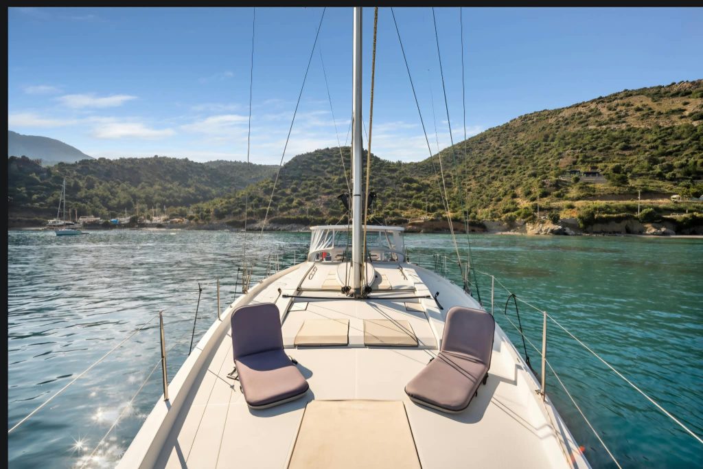 Private yacht charter from Bodrum to Symi aboard a luxury Hanse sailing yacht